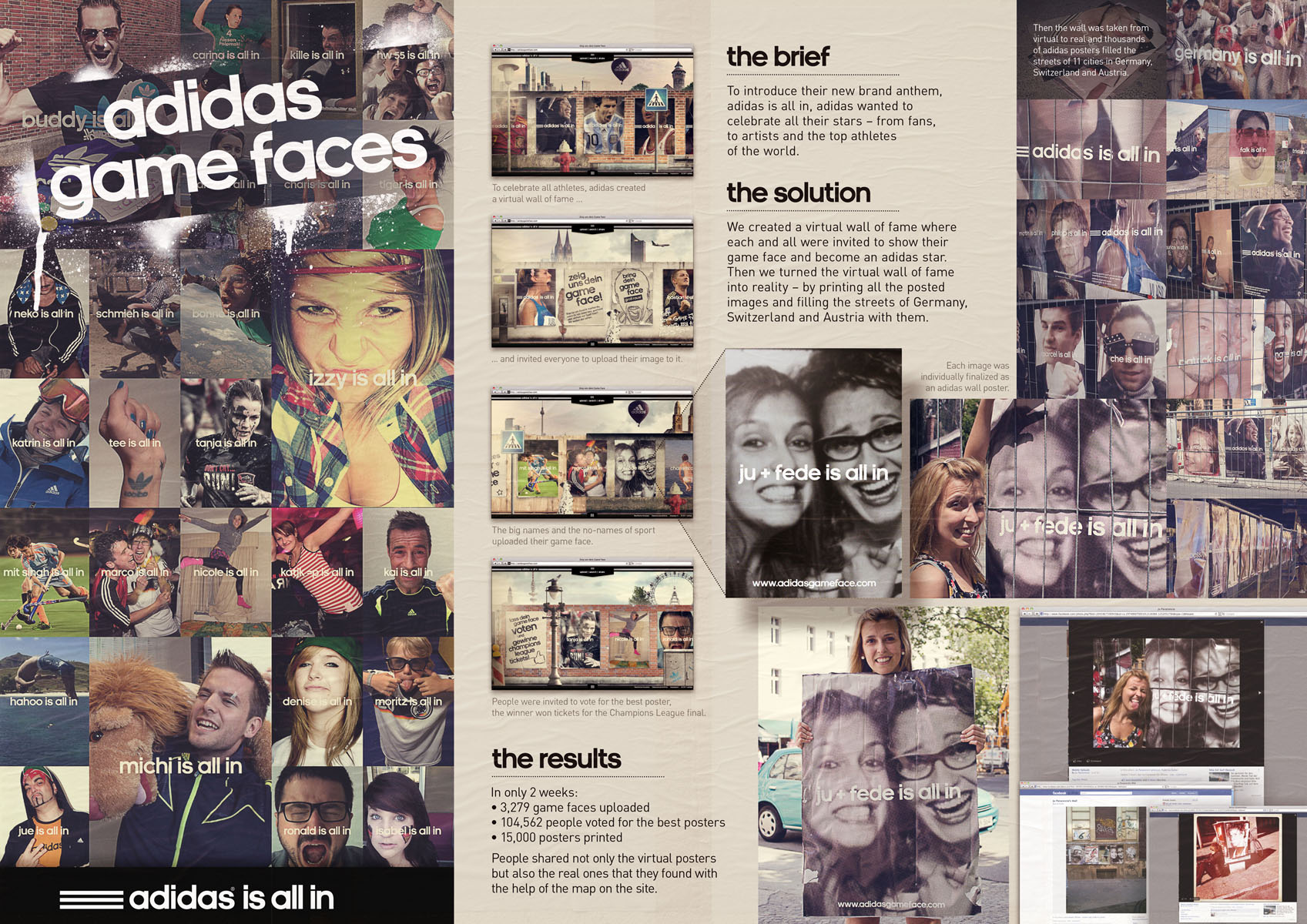 ADIDAS ALL IN GAME FACES ANDREW MORGAN